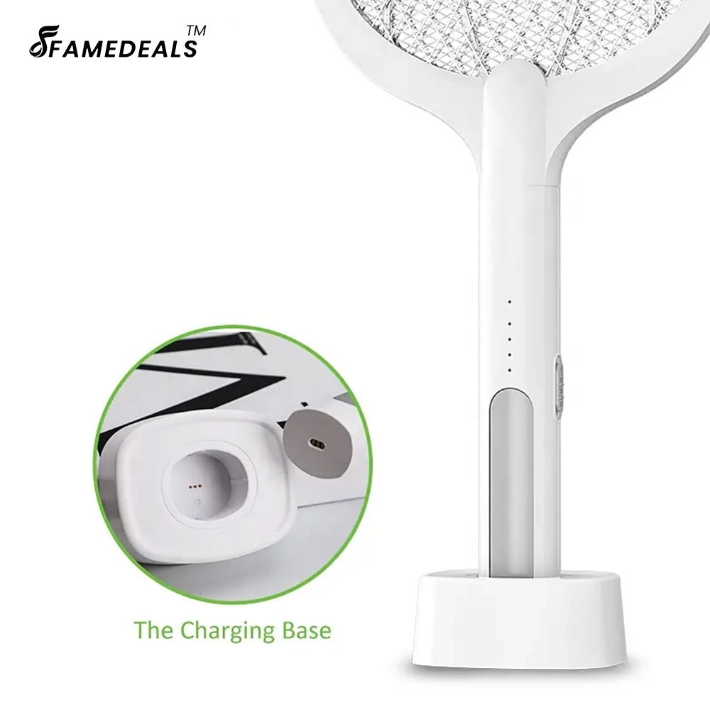 QuickMela.pk™ - 2-In-1 Rechargeable Fly Mosquito Kiler Racket