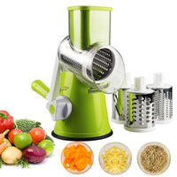 QuickMela.pk™ - 3 In 1 Rotary Drum Grater Kaddu Kash - [IMPORTED]