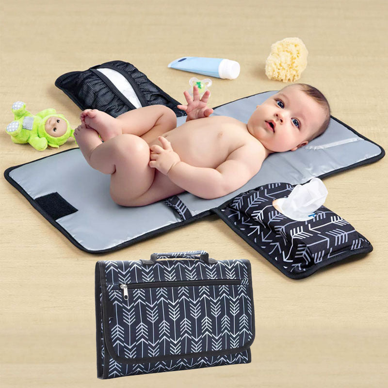 QuickMela.pk™ - Foldable Baby Diaper Changing Pad Waterproof