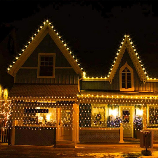 QuickMela.pk™ - 1 Pc Wedding Led Net Mesh String Lights