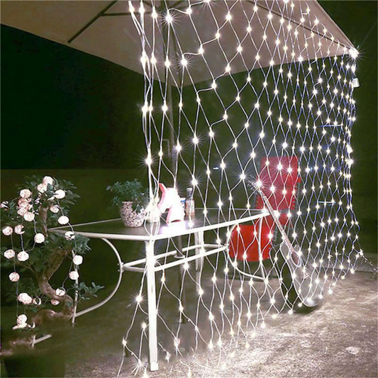 QuickMela.pk™ - 1 Pc Wedding Led Net Mesh String Lights