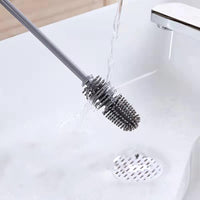 QuickMela.pk™ - Long Handle Silicone Cleansing Brush (PACK OF 2)