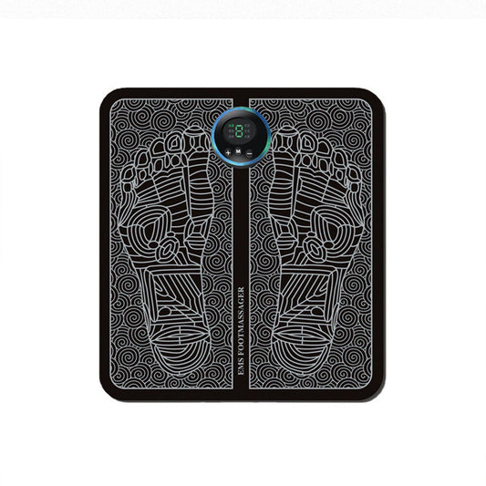 QuickMela.pk™ - EMS Foot Massager Pad Portable Foldable Massage Mat Muscle Stimulation Improve Blood Circulation Relief Pain Relax Feet
