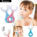 QuickMela.pk™ - U-Shaped Baby Tooth Brush | 2-6 Years | 200 DC