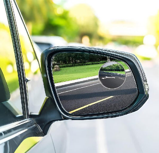QuickMela.pk™ - 2 Pcs Car Blind Spot Side Mirror Wide-angle 360