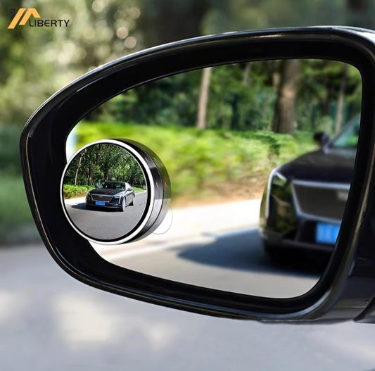 QuickMela.pk™ - 2 Pcs Car Blind Spot Side Mirror Wide-angle 360