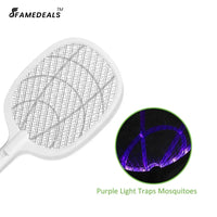QuickMela.pk™ - 2-In-1 Rechargeable Fly Mosquito Kiler Racket