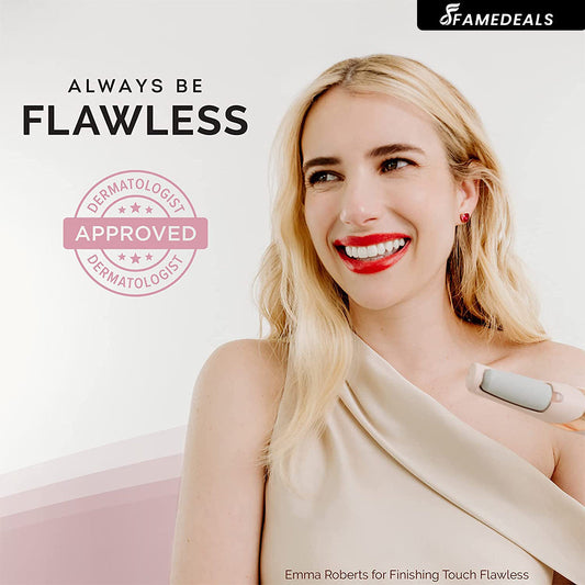 QuickMela.pk™ - Finishing Touch Flawless Pedi Electronic Tool File and Callus Remover, Pedicure