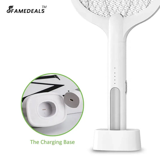 QuickMela.pk™ - 2-In-1 Rechargeable Fly Mosquito Kiler Racket