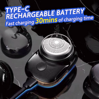 QuickMela.pk™ - Mini Portable Face Cordless Shavers USB Electric Shaver IPX7 Waterproof