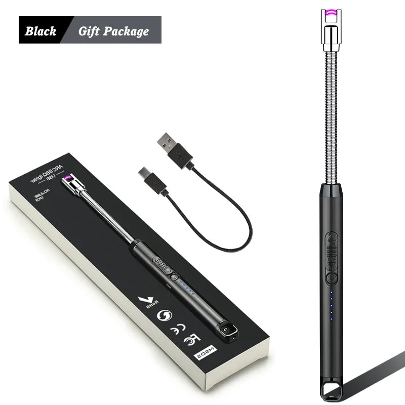 QuickMela.pk™ - Windproof Electric Rechargeable Lighter With Flexible Neck