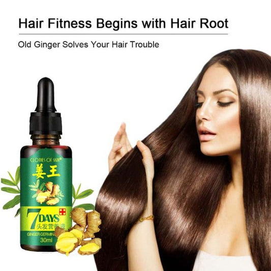 QuickMela.pk™ - Ginger Germinal Oil Hair Nutrient Solution Hair Growth (30ml) - 50% OFF