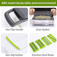 QuickMela.pk™ - 12 in 1 Pro Vegetable Chopper/Dicer