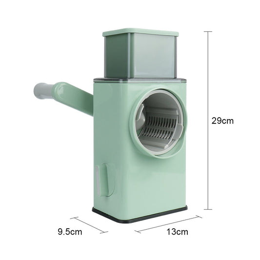 QuickMela.pk™ - 3 in 1 Rotary Vegetable Slicer - Big Size