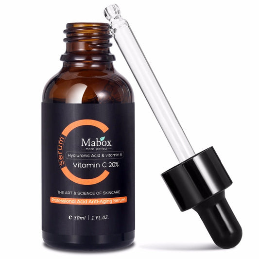 QuickMela.pk™ - Mabox Vitamin C Serum 30ml , Acne Clarifying Anti-Aging Whitening Anti-Wrinkle