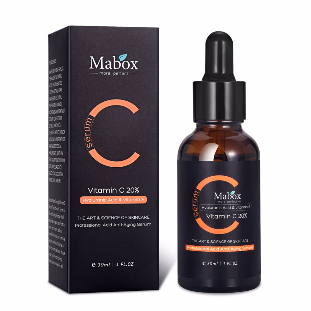 QuickMela.pk™ - Mabox Vitamin C Serum 30ml , Acne Clarifying Anti-Aging Whitening Anti-Wrinkle