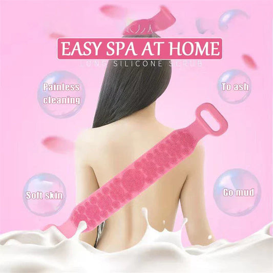 QuickMela.pk™ - Exfoliating Body Silicone Brush Scrub