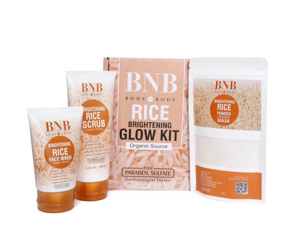 QuickMela.pk™ - Bnb Whitening Rice Organic Glow Kit
