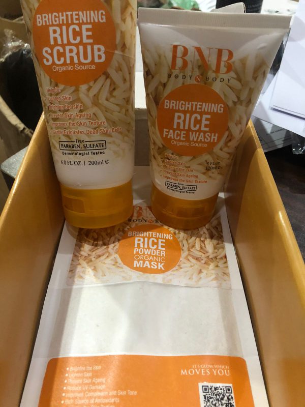 QuickMela.pk™ - Bnb Whitening Rice Organic Glow Kit