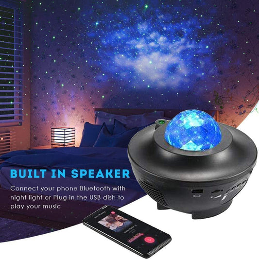 QuickMela.pk™ - Star Projector Galaxy Night Light