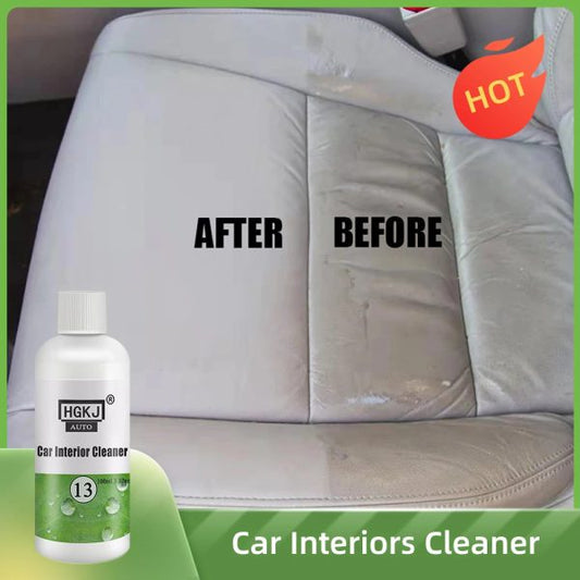 QuickMela.pk™ - Hgkj 13 Car Leather Seat Interiors Cleaner plastic Foam Cleaner