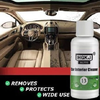 QuickMela.pk™ - Hgkj 13 Car Leather Seat Interiors Cleaner plastic Foam Cleaner
