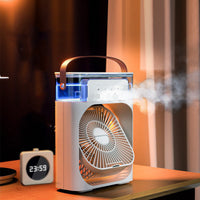 QuickMela.pk™ - 3 In 1 Air Humidifier Water Cooling Fan