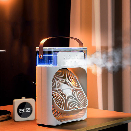 QuickMela.pk™ - 3 In 1 Air Humidifier Water Cooling Fan