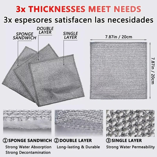 QuickMela.pk™ - Pack Of 10 - Magic Cleaning Cloth