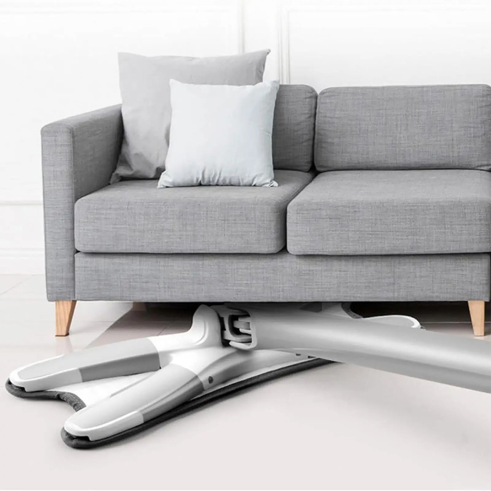 QuickMela.pk™ - X-Shaped Mop With Steel Handle