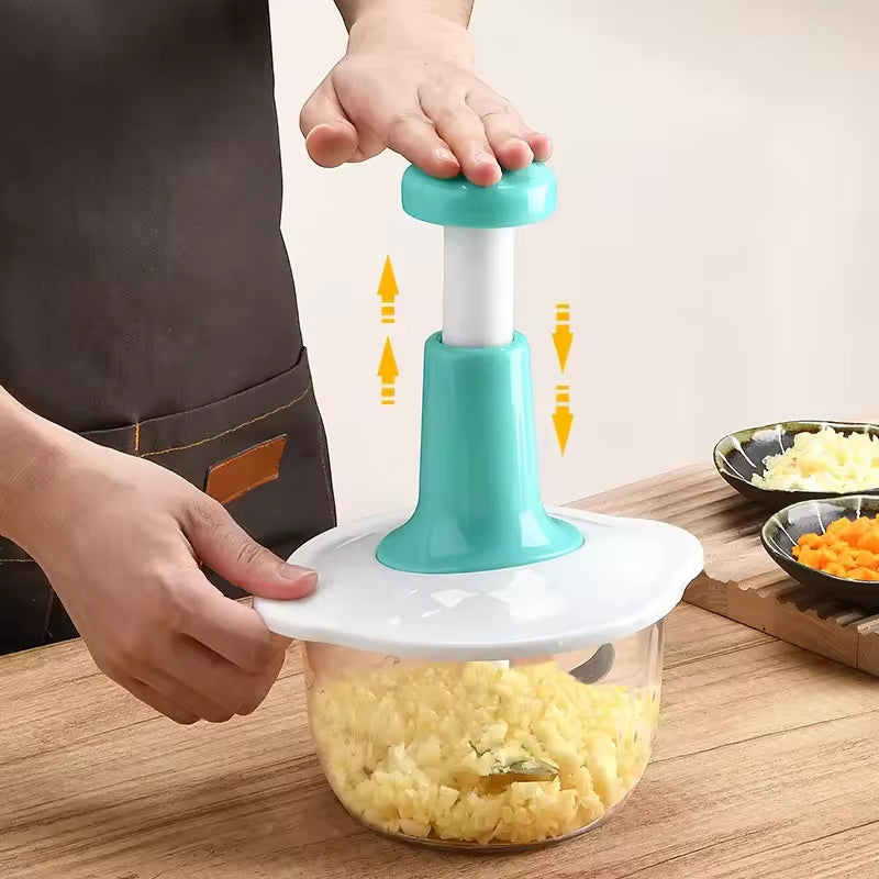 QuickMela.pk™ - Manual Food Chopper