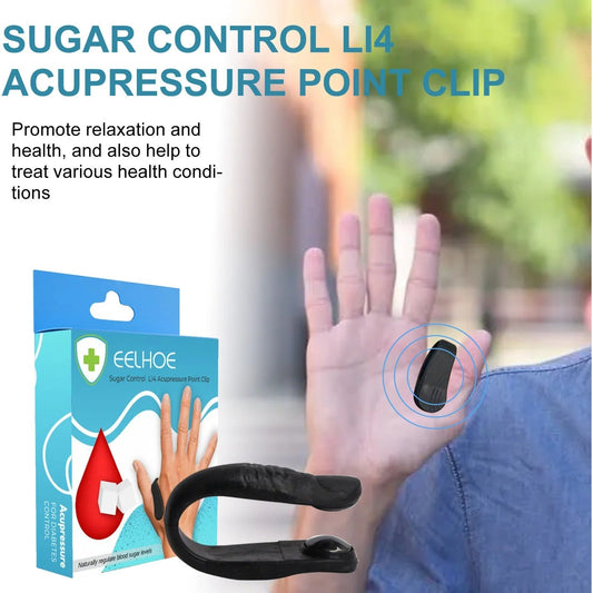 QuickMela.pk™ - Sugar Control Acupressure Point Clip for Diabetic