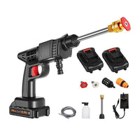 QuickMela.pk™ - Automatic Cordless Wireless Car Wash Spray Gun High Pressure 48v Lithium Water Jet