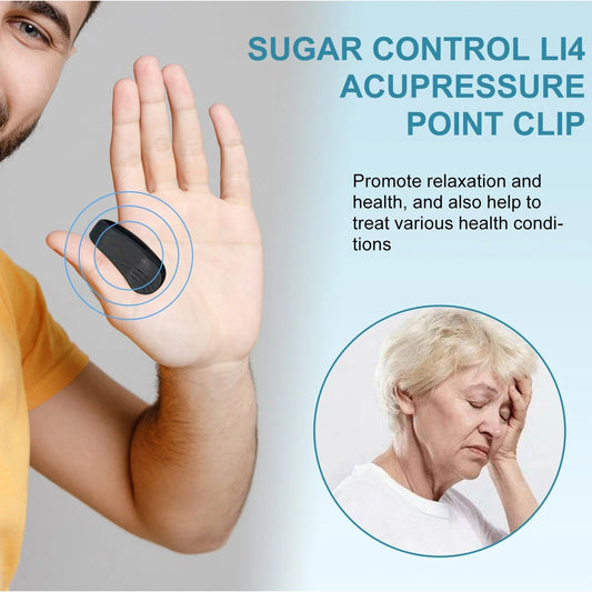 QuickMela.pk™ - Sugar Control Acupressure Point Clip for Diabetic