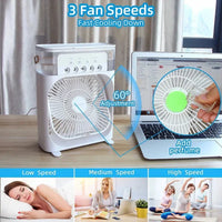 QuickMela.pk™ - 3 In 1 Air Humidifier Water Cooling Fan